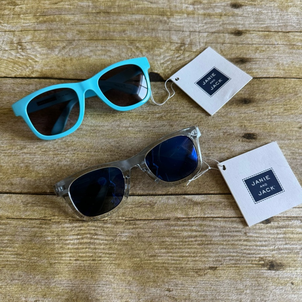 Two pairs Janie and Jack Sunglasses NWT